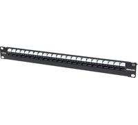 Intellinet Verrouillage de la platine de brassage CAT6 non blindée 19", 24 ports, UTP, 1U, terminaison à impact à accès par le haut, fonction de
