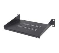 Intellinet &apos 714839 étagère pour Montage Avant 1 HE, 25,4 cm (10 Pouces) Noir