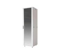 Intellinet Armoire réseau autoportante (Basic), 42U, profondeur 800 mm, gris, en kit, max 600 kg, rack serveur, 19", acier, serrure de porte à point unique, une serrure par panneau latéral, garantie trois ans