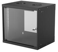 Intellinet 714174 étagère 9U Rack monté sur le mur Noir