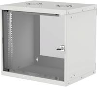 Intellinet Basic Line 9HE Boîtier mural 19\ (l x H x P) 540 x 487 x 400 mm 9 UH gris clair (RAL 7035)