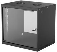 Intellinet Basic Line 9HE Boîtier mural 19 (l x H x P) 540 x 487 x 400 mm 9 UH noir (RAL 9005)