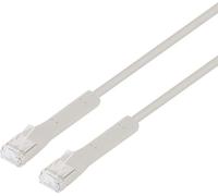 INTELLINET Câble patch Flexi Cat6a F/FTP 0.5m 10G cuivre gris