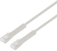 INTELLINET Câble patch Flexi Cat6a F/FTP 1m 10G cuivre gris