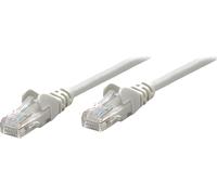 INTELLINET Câble patch RJ45 U/UTP Cat5e 3.0m protection de levier gris