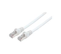 Intellinet Câble Réseau Cat6 SFTP 10m Blanc, Connecteurs RJ-45 Mâle, Contacts Or, Blindage Aluminium, Gaine LSZH, Cuivre 28 AWG, 350 MHz