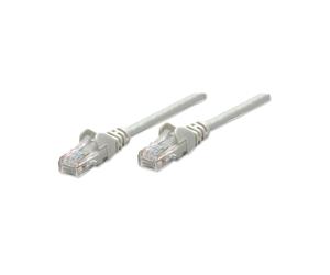 Intellinet Câble Réseau Cat6 U/UTP (UTP) Gris 5m Connecteurs RJ-45 Contacts Or, CCA, Gaine PVC, Anti-Coupure, EIA/TIA, Réf. 336765