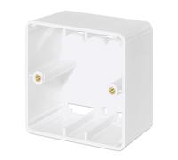 INTELLINET Cadre pour montage en saillie pour boîtes murales 771900 + 771917 blanc