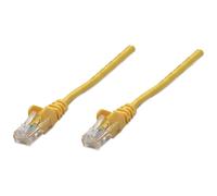 Intellinet Cat5e UTP, 2m câble de réseau Jaune U/UTP (UTP)