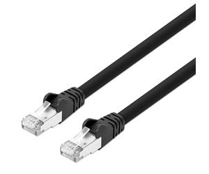 Intellinet Cavo di rete Patch in Rame Cat.8.1 SFTP LSZH 3m Nero Nero 3 metri