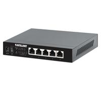 Switch réseau Intellinet 5-Port 2,5G Ethernet PoE+ Switch 4xPSE PoE+ Ports 55 W PoE-Leistungsbudget IEEE802.3af (15.4 W), IEEE802.3at (30 W)
