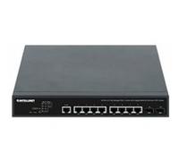 Intellinet - Commutateur - 2+/L3 Lite - Géré - 8 x 10/100/1000 (PoE++) + 2 x Gigabit SFP (liaison montante) - de bureau, Montable sur rack - 4PPoE / PoE++ (242 W)