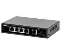 INTELLINET Commutateur - 4 x 10/100/1000 ( Poe+ 1 X Combo Gigabit SFP / RJ-45 (