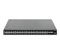 Intellinet - Commutateur - C2+ - Géré - 48 x 10/100/1000 (PoE+) + 6 x SFP+ 10 Go (liaison montante) - Montable sur rack - PoE+ (450 W)