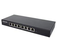 Intellinet Commutateur PoE+ Gigabit Ethernet à 8 Ports avec passthrough PoE - Budget PoE 85 W, 30 W par Port, Tissu de commutateur 16 Gbit/s - Garantie 3 Ans Mfg - 561679