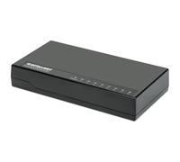 Intellinet Commutateur réseau (switch) Gigabit Ethernet 8 ports, format bureau, boîtier plastique, IEEE 802.3az (Ethernet éco-énergétique), noir, garantie de 3 ans