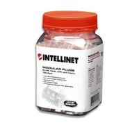 INTELLINET CONFEZIONE 100 PLUG RJ45 UTP PER CATEGORIA 5E CAVO FLESSIBILE