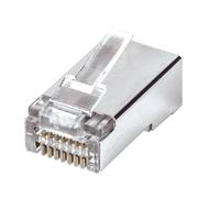 Intellinet Confezione 50 Plug modulari RJ45 Cat6 FastCrimp Silver