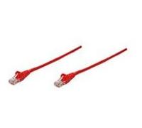 Intellinet - Cordon de raccordement - RJ-45 (M) pour RJ-45 (M) - 3 m - SFTP - CAT 6 - démarré, sans crochet - rouge G