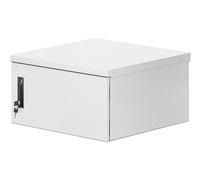 Intellinet Distributeur Mural Industriel IP55 19" avec Ventilateurs intégrés, 6 U 600 mm de Profondeur Gris
