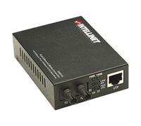 Intellinet Fast Ethernet Media Converter, 10/100Base-Tx to 100Base-Fx (ST) Multi-Mode, 2 km (1.24 mi) - Convertisseur de support - 100Mb LAN - 10Base-T, 100Base-FX, 100Base-TX - jusqu'à 2 km -...