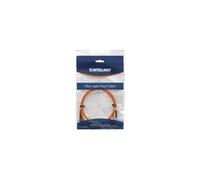 Intellinet Fiber Optic Patch Cable, OM2, ST/SC, 2m, Orange, Duplex, Multimode, 50/125 µm, LSZH, Fibre, Lifetime Warranty, Polybag - Câble réseau - SC