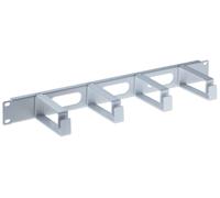 INTELLINET Gestion de câbles 1U 4 grands anneaux en plastique gr