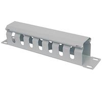 Intellinet Gestion des câbles pour armoires 48,3 cm 19 1 HE Passe-câbles de 25,4 cm avec Ouverture Gris