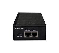 Intellinet Gigabit High-Power PoE+ Injector, 1 x 30 W, IEEE 802.3at/af Power over Ethernet (PoE+/PoE) - Injecteur de puissance - CA 100-240 V - connecteurs de sortie : 1 - noir