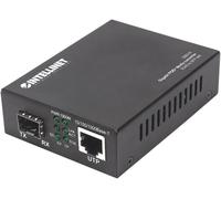 INTELLINET Gigabit PoE + Medienkonverter RJ45 SFP 120km