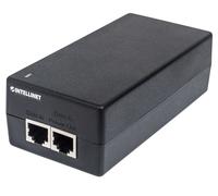 Intellinet Injecteur PoE Ultra Gigabit, 1 x 60 Watt, 802.3at/af, Noir
