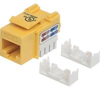INTELLINET Keystone Jack Cat6 Punch-down UTP gelb