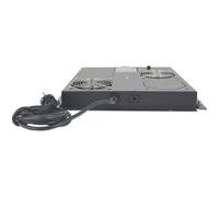 Intellinet LOW NOISE ROOF FAN TRAY for Floor Standing Cabinet with 2 fans-Silver frame, - Tiroir pour ventilateur en rack - avec 2 ventilateurs de refroidissement - CA 220/240 V - noir, RAL 9005 - 1U