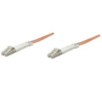 INTELLINET LWL Anschlusskabel LC/LC 2M Multimode OM1 orange