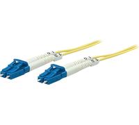 INTELLINET LWL Anschlusskabel LC/LC 2m Singlemode OS2 gelb