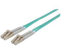 INTELLINET LWL Kabel LC/LC OM3 3m Tuerkis 50/125um Duplex Multimode