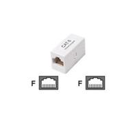 Intellinet Modular In-Line Coupler - Coupleur réseau - RJ-45 (F) pour RJ-45 (F) - blanc