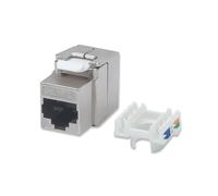 Intellinet Module Keystone 771986 Plat Argent Connecteur IDC/RJ45 AWG 23-26 Certifié RoHS/CE/UL/GHMT 16x38.1x22.8mm