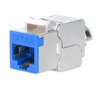 Intellinet Module Keystone Cat6a 10G STP Bleu