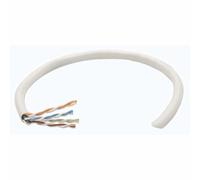 Intellinet Network Bulk Cat6 Cable, 23 AWG, Solid Wire, 305m, Grey, CCA, U/UTP, Box - Câble en vrac - UTP - CAT 6 - solide - gris