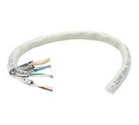Intellinet Network Bulk Cat6 Cable, 23 AWG, Solid Wire, 305m, Grey, Copper, S/FTP, Box - Câble en vrac - 305 m - STP - CAT 6 - solide - gris