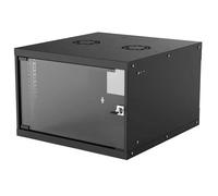 Intellinet Basic Line 6HE Boîtier mural 19\ (l x H x P) 540 x 353 x 560 mm 6 UH noir (RAL 9005)
