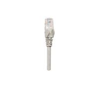 Intellinet Network Patch Cable, Cat5e, 15m, Grey, CCA, U/UTP, PVC, RJ45, Gold Plated Contacts, Snagless, Booted, Lifetime Warranty, Polybag - Cordon
