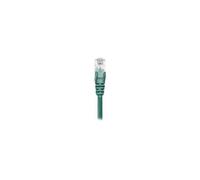 Intellinet Network Patch Cable, Cat5e, 1m, Green, CCA, U/UTP, PVC, RJ45, Gold Plated Contacts, Snagless, Booted, Lifetime Warranty, Polybag - Cordon de raccordement - RJ-45 (M) pour RJ-45 (M) - 1...