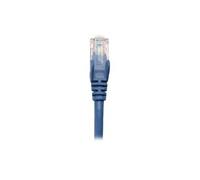 Intellinet Network Patch Cable, Cat5e, 3m, Blue, CCA, U/UTP, PVC, RJ45, Gold Plated Contacts, Snagless, Booted, Lifetime Warranty, Polybag - Cordon de raccordement - RJ-45 (M) pour RJ-45 (M) - 3...