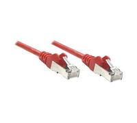 Intellinet Network Patch Cable, Cat5e, 7.5m, Red, CCA, SF/UTP, PVC, RJ45, Gold P