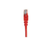 Intellinet Network Patch Cable, Cat5e, 7.5m, Red, CCA, U/UTP, PVC, RJ45, Gold Plated Contacts, Snagless, Booted, Lifetime Warranty, Polybag - Cordon