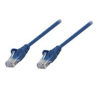 Intellinet Network Patch Cable, Cat6, 0.25m, Blue, Copper, S/FTP, LSOH / LSZH, PVC, RJ45, Gold Plated Contacts, Snagless, Booted, Lifetime Warranty, Polybag - Cordon de raccordement - RJ-45 (M) pour R