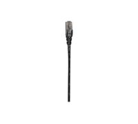 Intellinet Network Patch Cable, Cat6, 1.5m, Black, CCA, U/UTP, PVC, RJ45, Gold Plated Contacts, Snagless, Booted, Lifetime Warranty, Polybag - Cordon