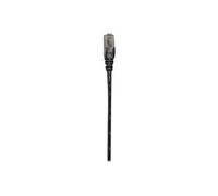 Intellinet Network Patch Cable, Cat6, 10m, Black, CCA, U/UTP, PVC, RJ45, Gold Plated Contacts, Snagless, Booted, Lifetime Warranty, Polybag - Cordon
